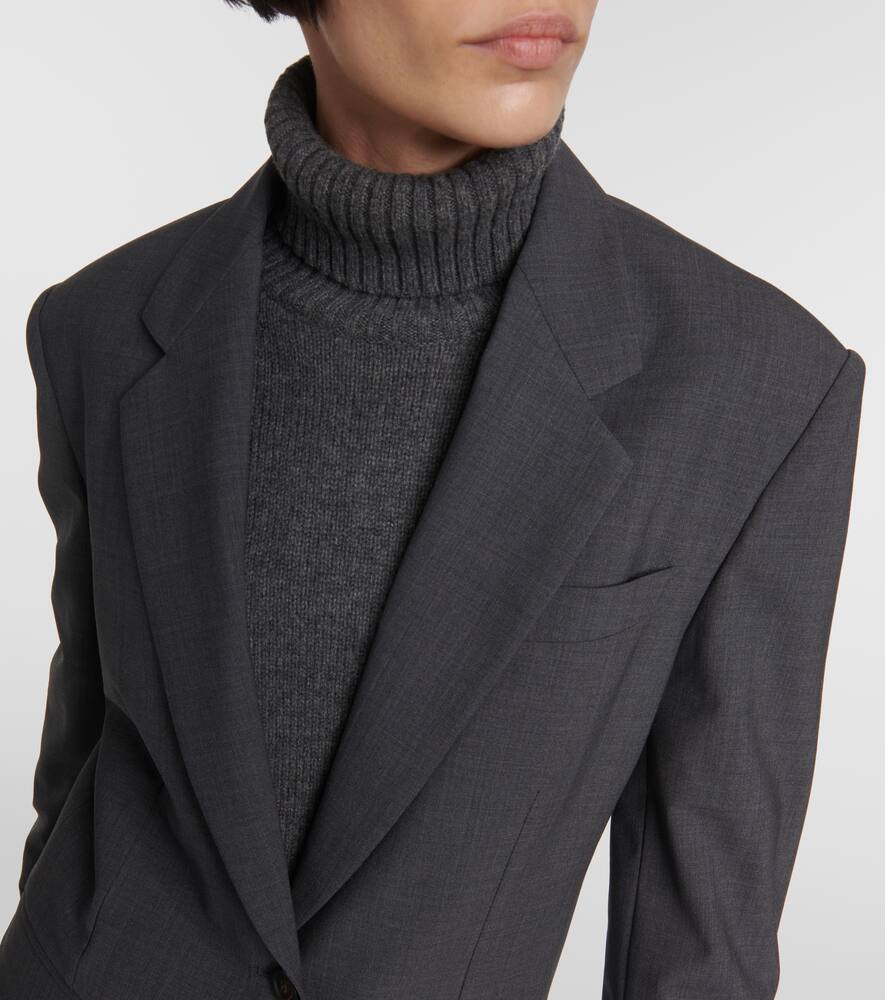 Brunello Cucinelli Oversized wool-blend blazer