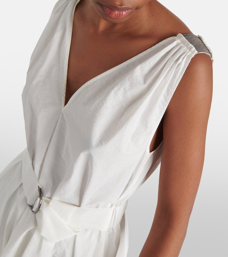 Brunello Cucinelli Pleated maxi dress