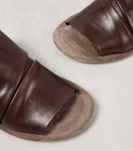Brunello Cucinelli Ruched leather slides
