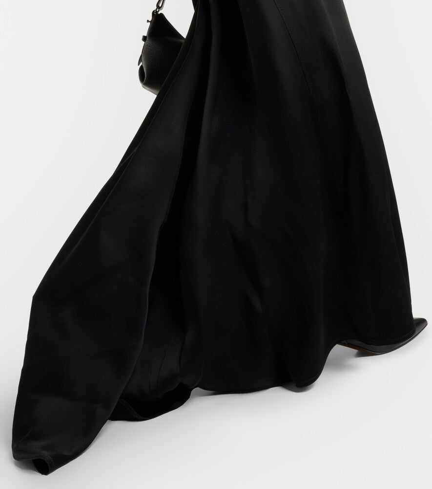 Brunello Cucinelli Satin maxi skirt