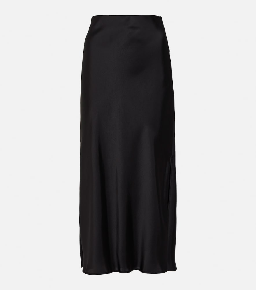 Brunello Cucinelli Satin midi skirt - Brunello Cucinelli 缎面中长半身裙