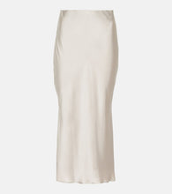 Brunello Cucinelli Satin midi skirt - Brunello Cucinelli 缎面中长半身裙