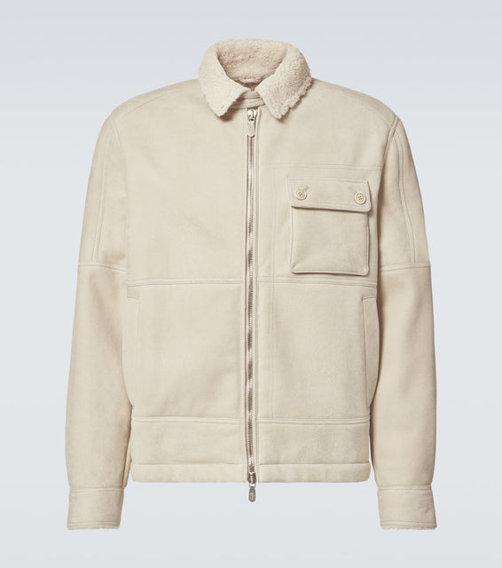 Brunello Cucinelli Shearling blouson