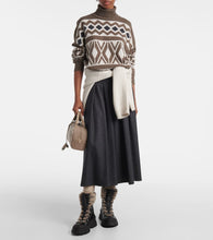 Brunello Cucinelli Shearling-lined leather ankle boots