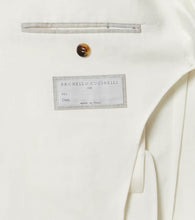 Brunello Cucinelli Single-breasted linen blazer