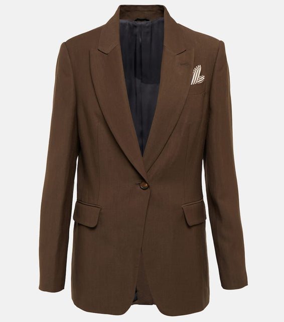 Brunello Cucinelli Straight-fit blazer