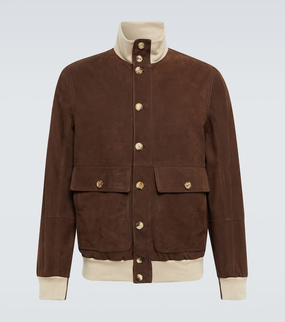 Brunello Cucinelli Suede jacket