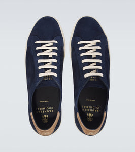 Brunello Cucinelli Suede low-top sneakers