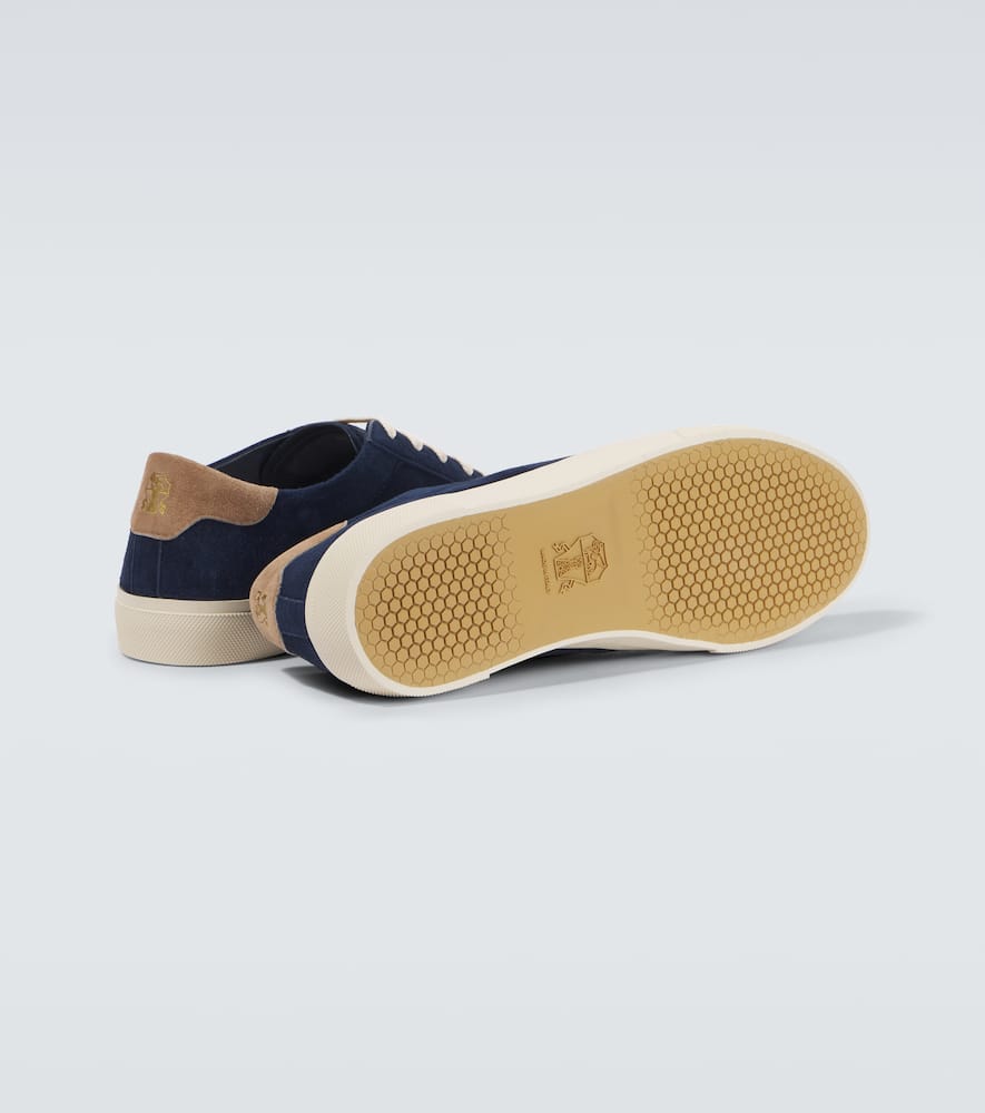 Brunello Cucinelli Suede low-top sneakers