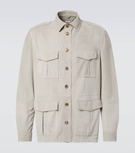 Brunello Cucinelli Suede overshirt