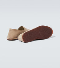 Brunello Cucinelli Suede slip-on shoes
