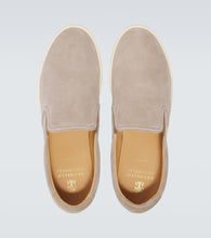 Brunello Cucinelli Suede slip-on sneakers