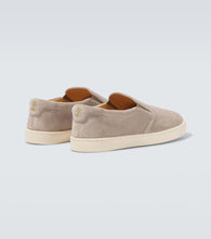 Brunello Cucinelli Suede slip-on sneakers