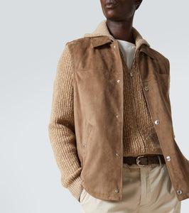 Brunello Cucinelli Suede vest