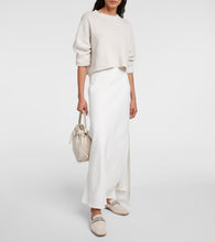 Brunello Cucinelli Twill maxi skirt