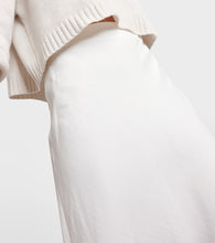 Brunello Cucinelli Twill maxi skirt