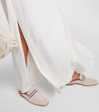 Brunello Cucinelli Twill maxi skirt