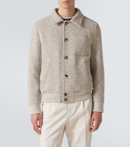 Brunello Cucinelli Virgin wool bomber jacket