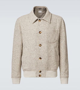 Brunello Cucinelli Virgin wool bomber jacket