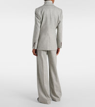 Brunello Cucinelli Wool and cashmere flannel blazer