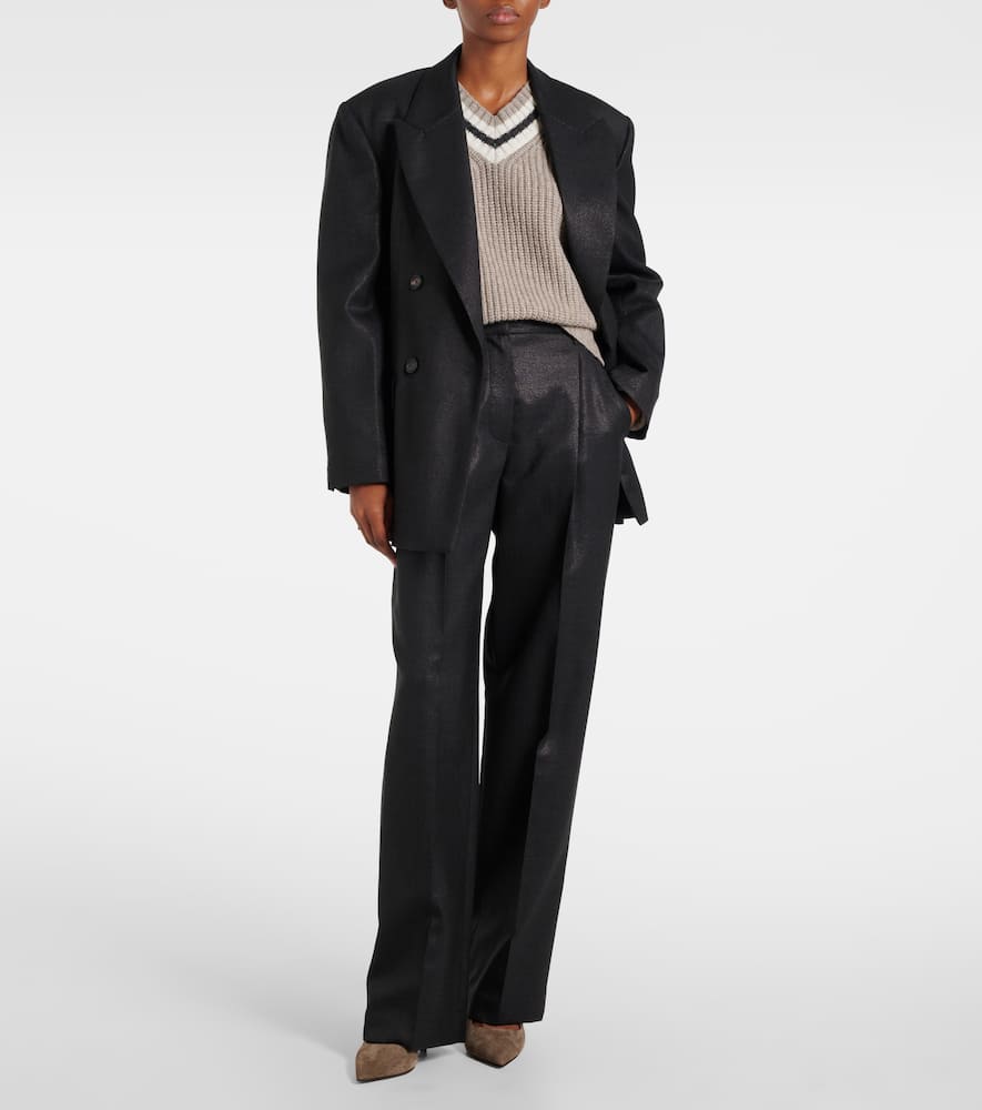 Brunello Cucinelli Wool-blend blazer