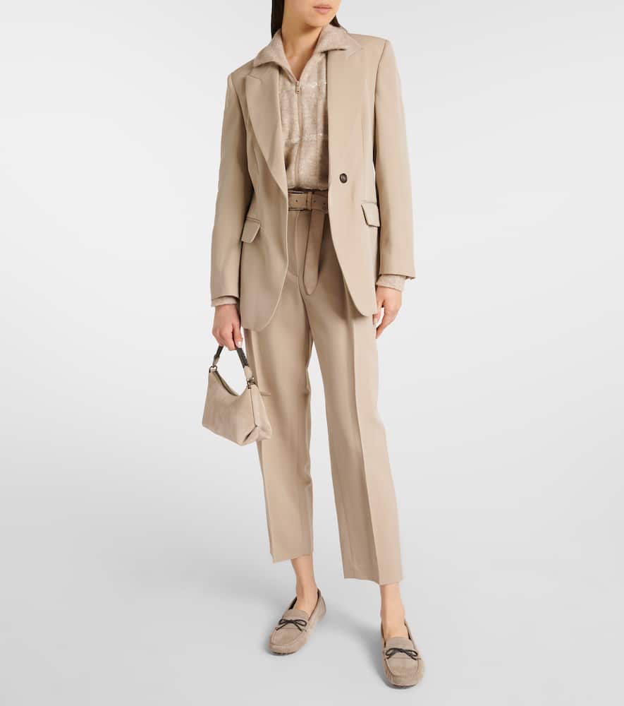 Brunello Cucinelli Wool-blend blazer