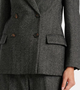 Brunello Cucinelli Wool-blend blazer