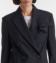Brunello Cucinelli Wool-blend blazer