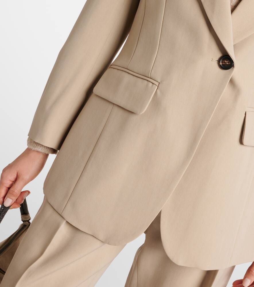 Brunello Cucinelli Wool-blend blazer