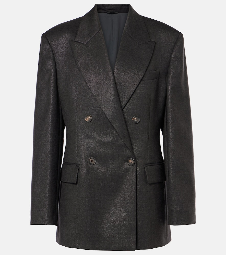 Brunello Cucinelli Wool-blend blazer