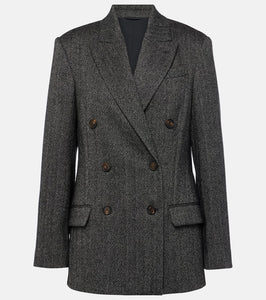 Brunello Cucinelli Wool-blend blazer