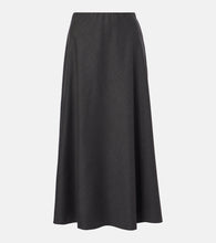 Brunello Cucinelli Wool-blend midi skirt - Brunello Cucinelli 羊毛混纺中长半身裙