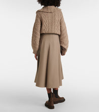 Brunello Cucinelli Wool midi skirt