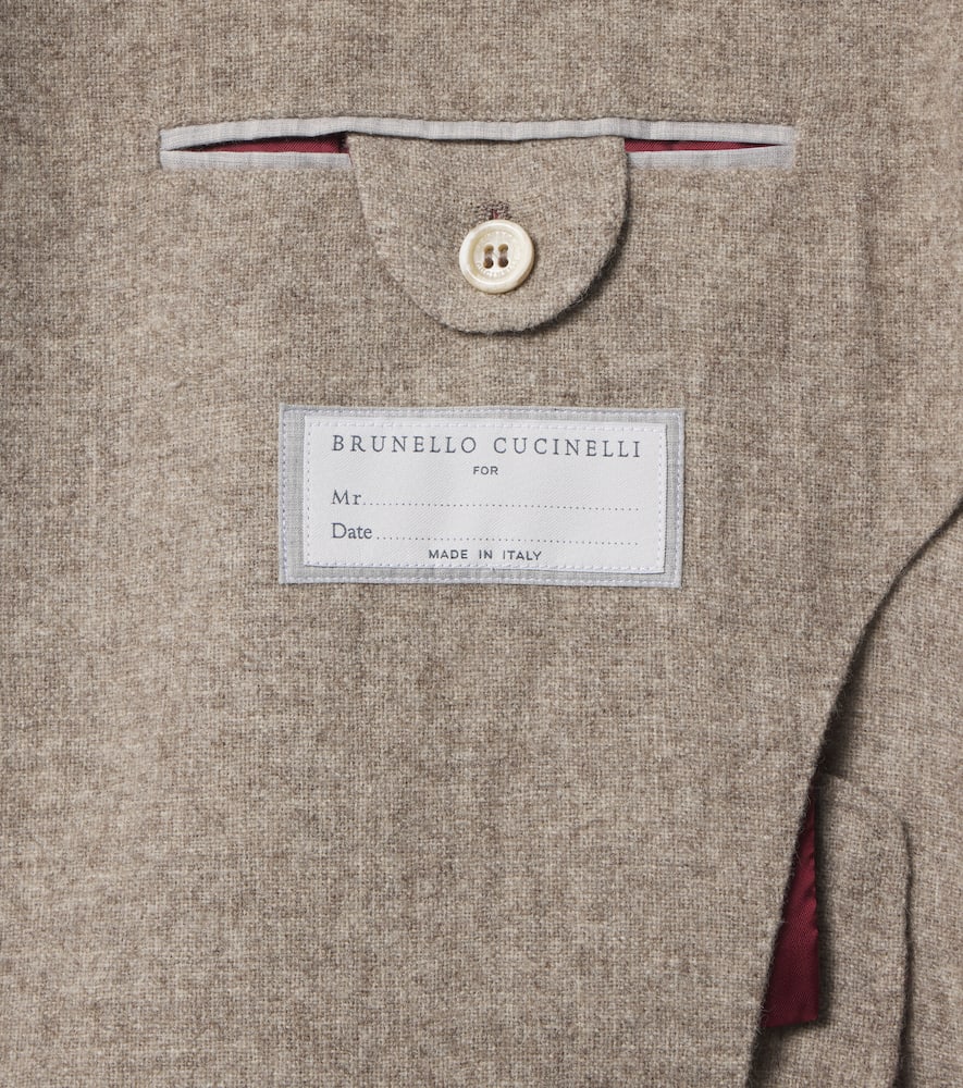 Brunello Cucinelli Yak wool blazer