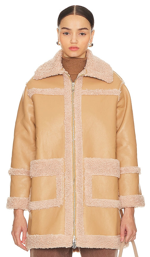 Bubish Amelia Coat in Tan