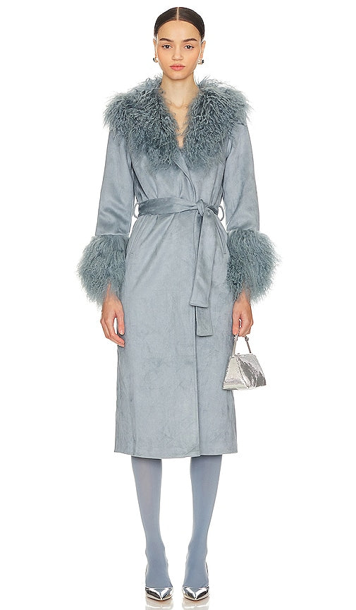Bubish Gigi Coat in Baby Blue - Manteau Bubish Gigi en bleu bébé - Bubish Gigi 淡蓝色外套 - Bubish Gigi Mantel in Babyblau - Bubish Gigi 코트베이비 블루 색상 - Cappotto Bubish Gigi in celeste