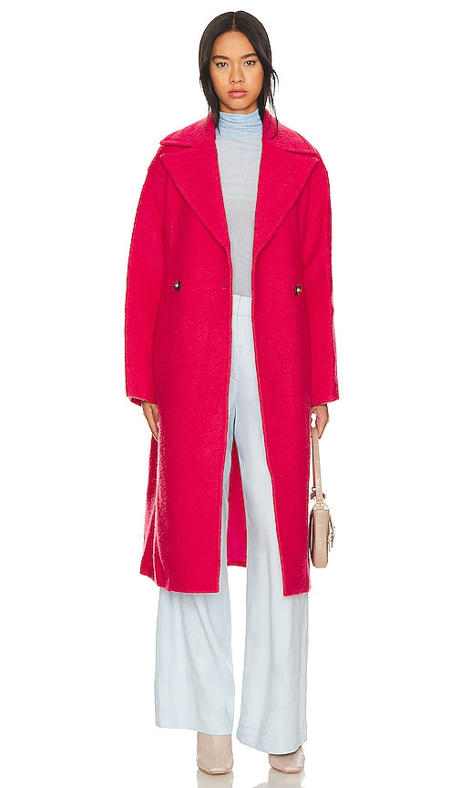 Bubish Victoria Coat in Fuchsia - Manteau Bubish Victoria en Fuchsia - Bubish Victoria 紫红色外套 - Bubish Victoria Mantel in Fuchsia - Bubish 빅토리아 코트 - Cappotto Bubish Victoria in fucsia