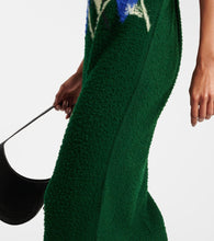 Burberry Argyle wool maxi dress