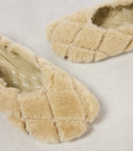 Burberry Baby quilted shearling ballet flats