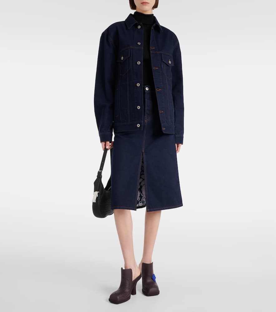 Burberry Barbican PVC mules