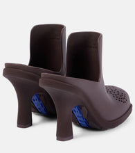 Burberry Barbican PVC mules