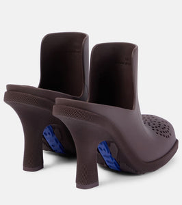 Burberry Barbican PVC mules