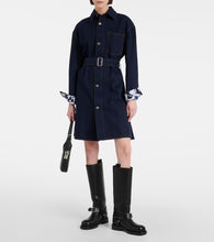 Burberry Belted denim shirt dress