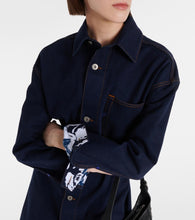 Burberry Belted denim shirt dress