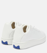 Burberry Box leather sneakers