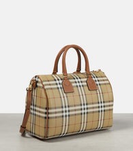 Burberry Burberry Check Medium canvas tote bag