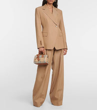 Burberry Burberry Check Mini canvas tote bag