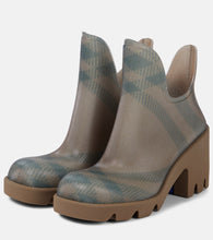 Burberry Burberry Check ankle boots