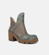 Burberry Burberry Check ankle boots