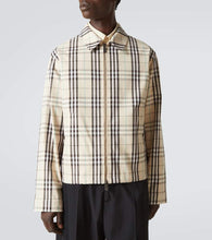 Burberry Burberry Check cotton jacket